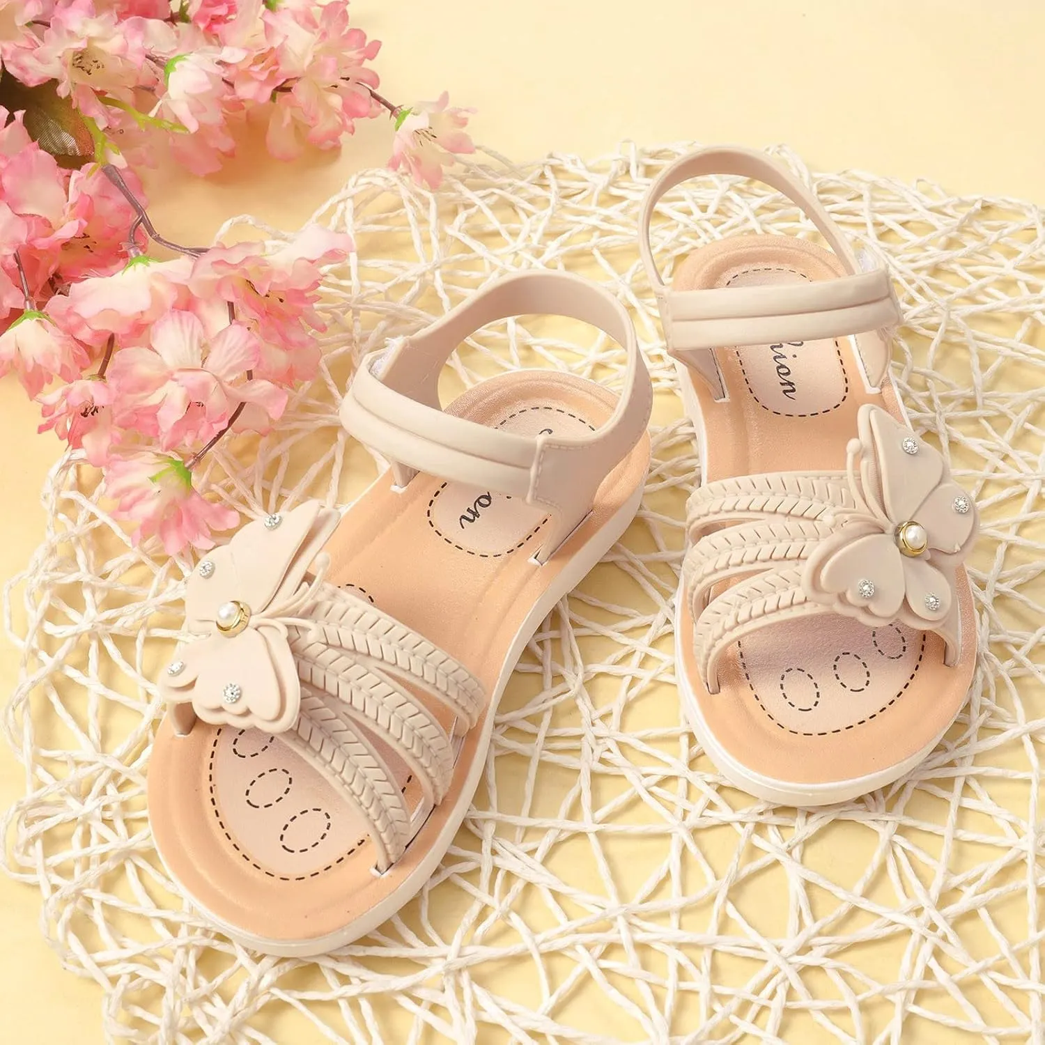 3 to 12Years Children Shoes Girls Sandals Summer Soft Sole Non Slip Comfortable Fashion Princess Shoes Bow Sandals