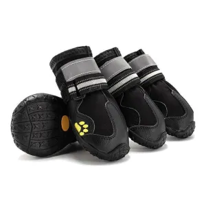 4 PCS Waterproof Dog Shoes for Winter Snowy Day