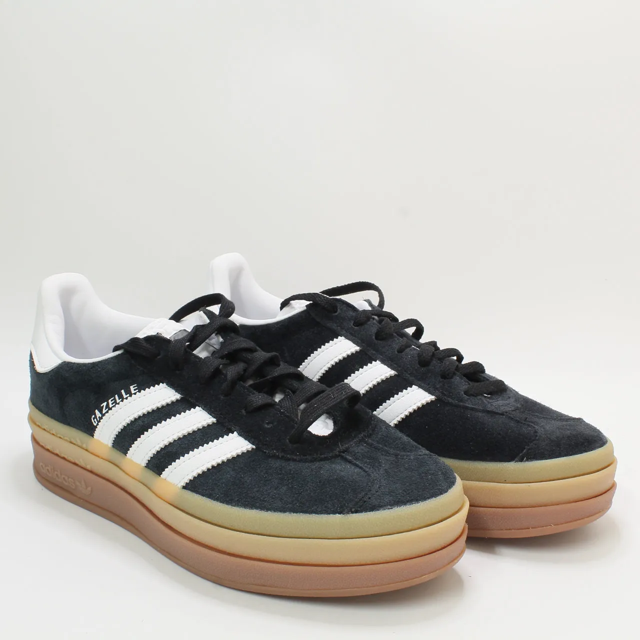 adidas Gazelle Bold W Black White White Gum Uk Size 6