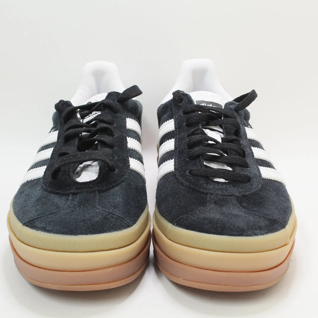adidas Gazelle Bold W Black White White Gum Uk Size 6