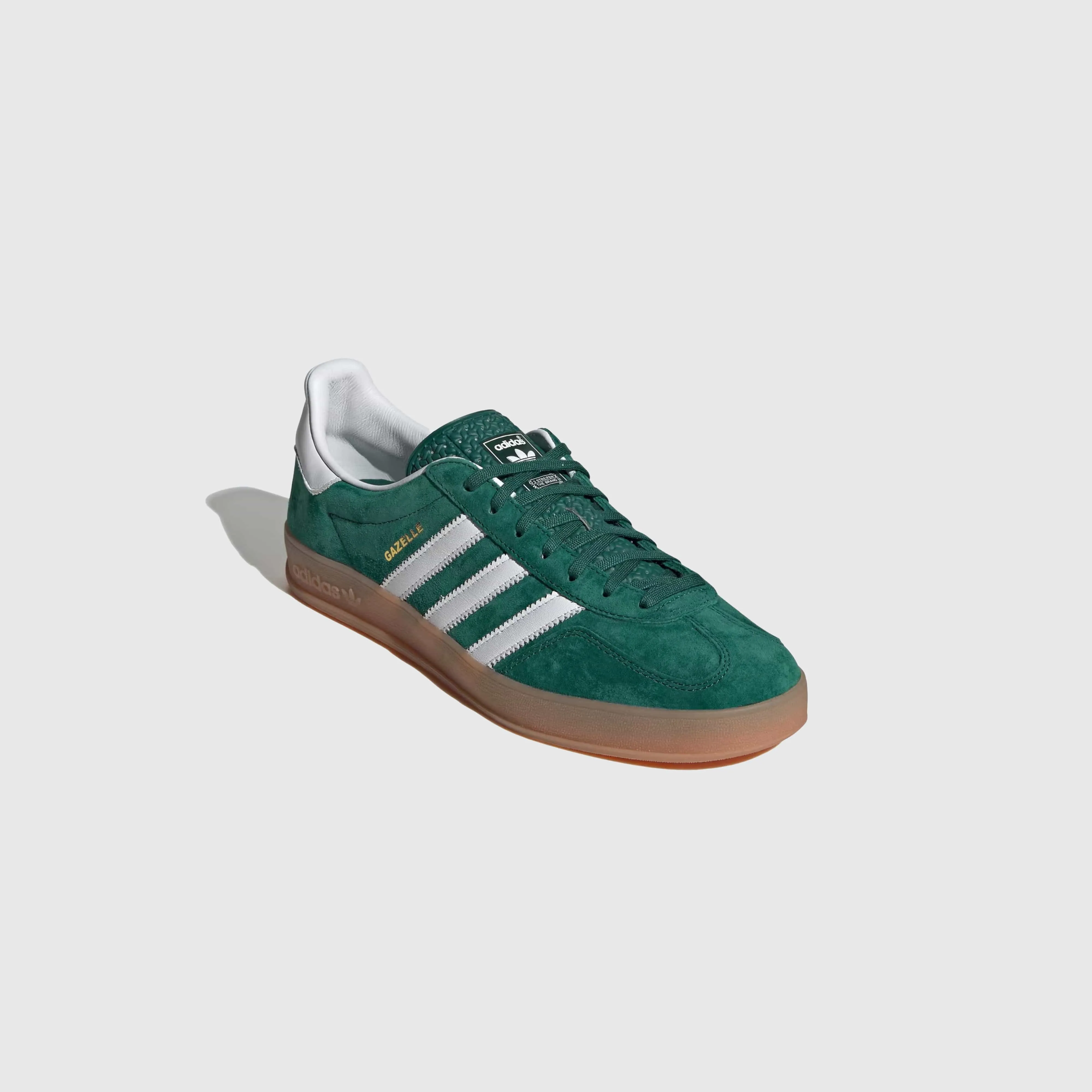 Adidas Gazelle Indoor - Collegiate Green / Cloud White / Gum
