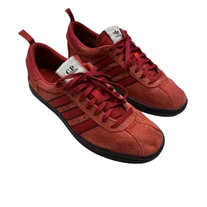 Adidas x CP Company Tobacco Brick Red Trainers - UK 7.5