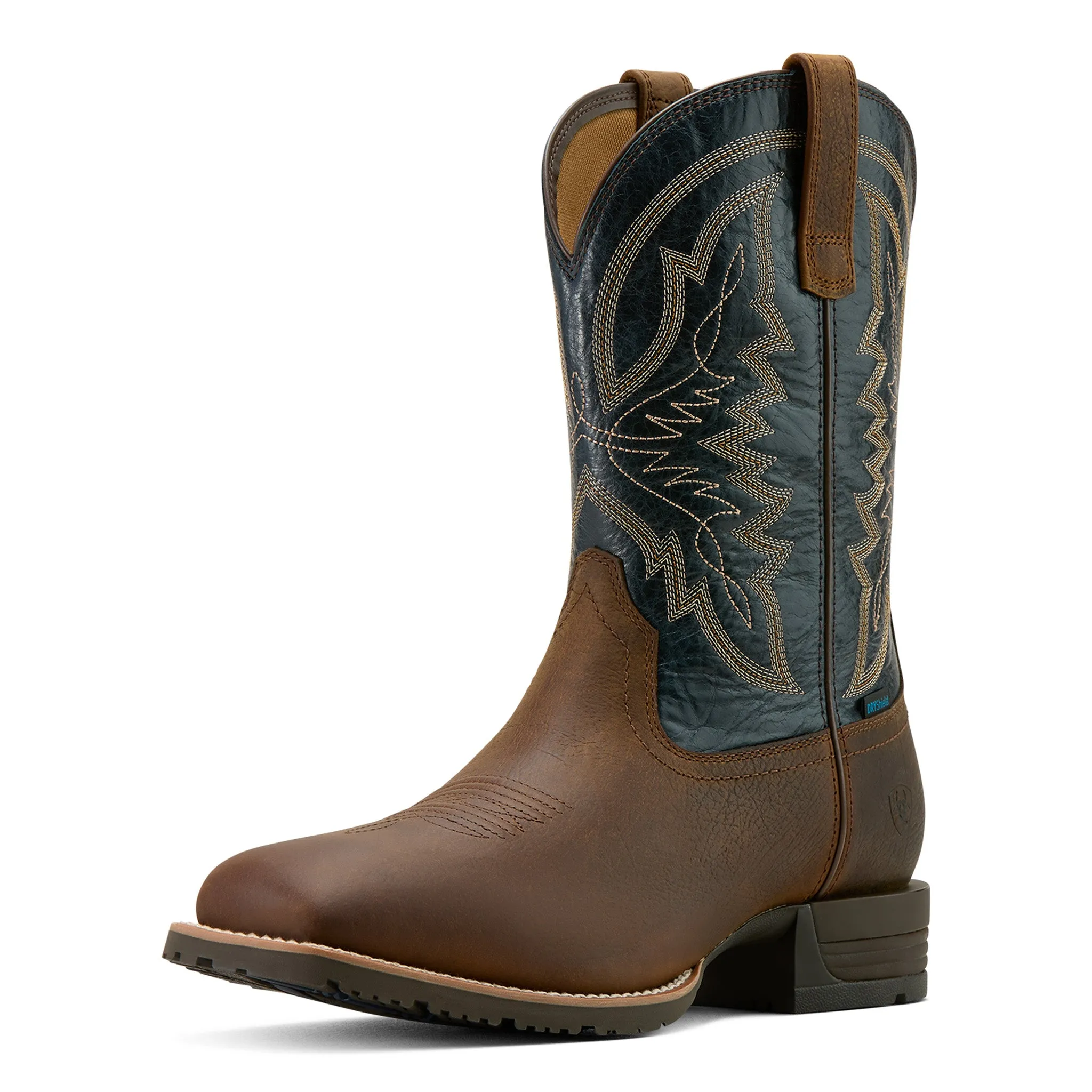 Ariat Men's Taupe H20 Hybrid Ranchwork Square Toe Boots