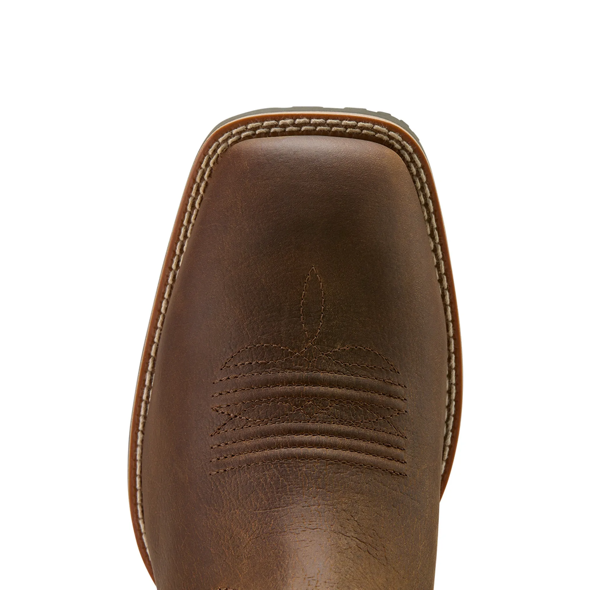 Ariat Men's Taupe H20 Hybrid Ranchwork Square Toe Boots