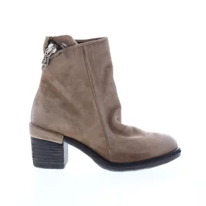 A.S. 98 Jase A24208-301 Womens Brown Leather Zipper Casual Dress Boots