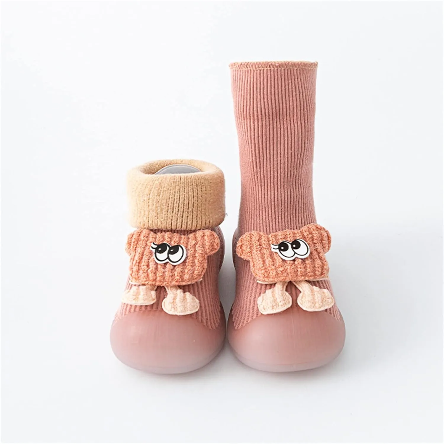 Baby Shoes,Baby Shoes Sock Shoes Non-Slip First Walker Floor Shoes Soft Indoor Kids Shoes 0-3 Years