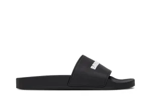 Balenciaga Wmns Classic Logo Slide 'Black' Sneakers, black