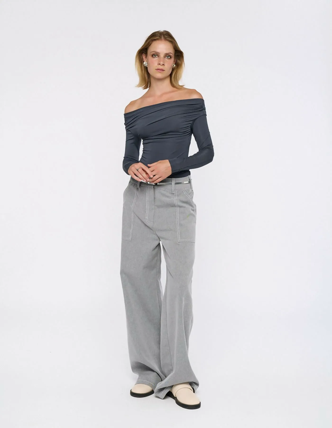 Bella Top - Charcoal