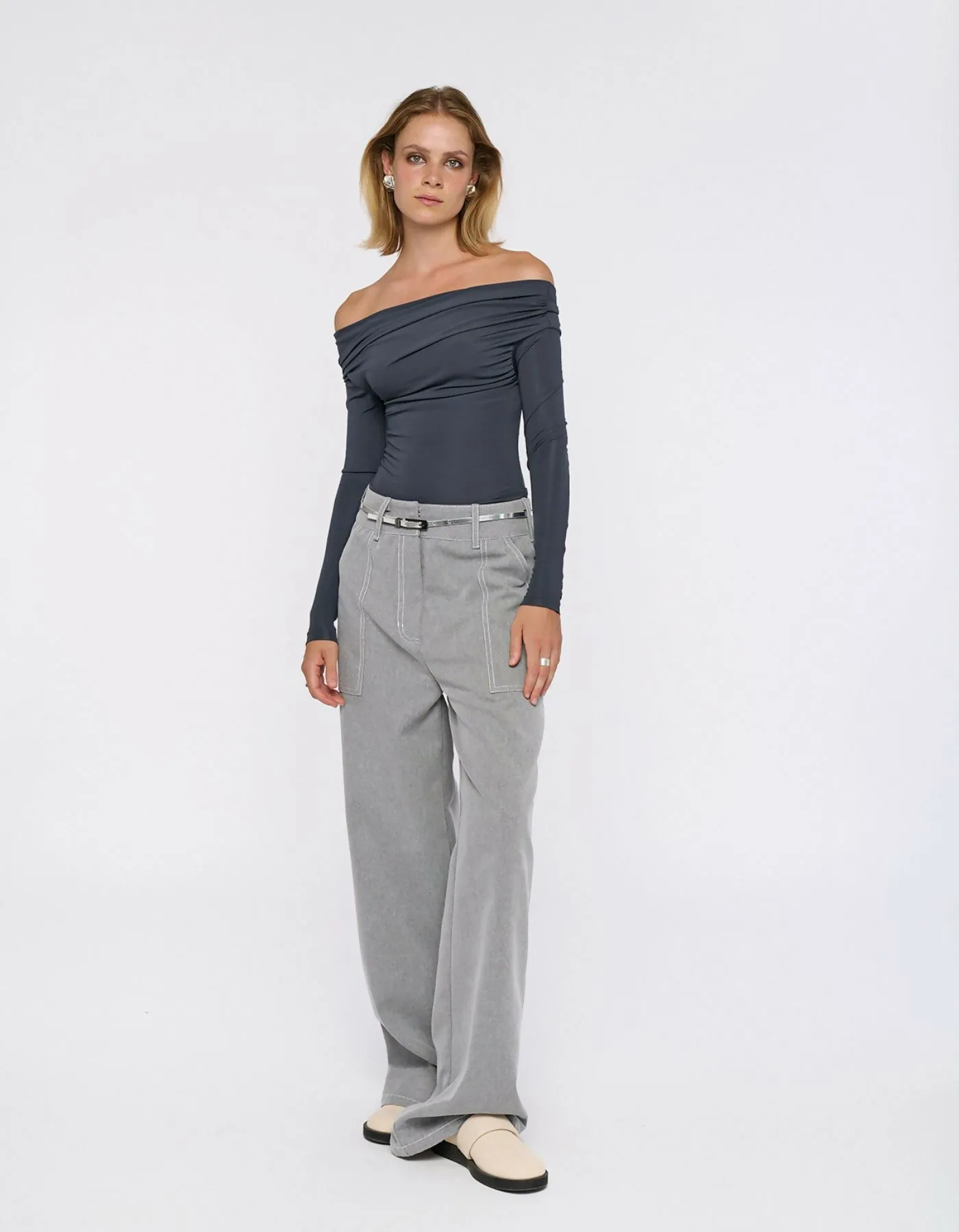 Bella Top - Charcoal