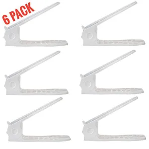 Benji bros Organizer: 6-Pack Storage Stand Space Saving & Easy to Use Rack Shoes|Holder| Top Door & Closet Shoes Organizing Rack| Declutter Your Closet & Neatly Store Your Shoes