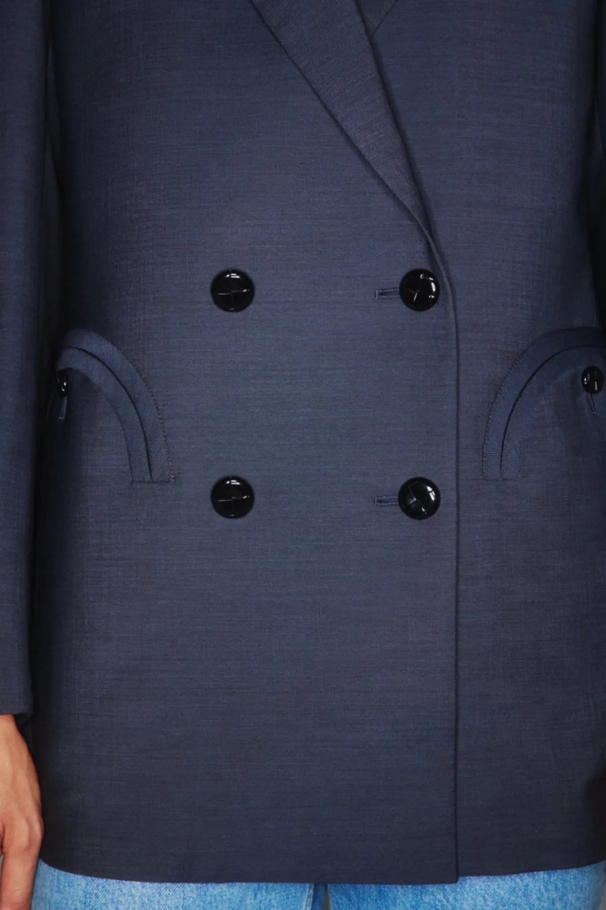 Blaz Milano Aile Everyday Blazer - Navy
