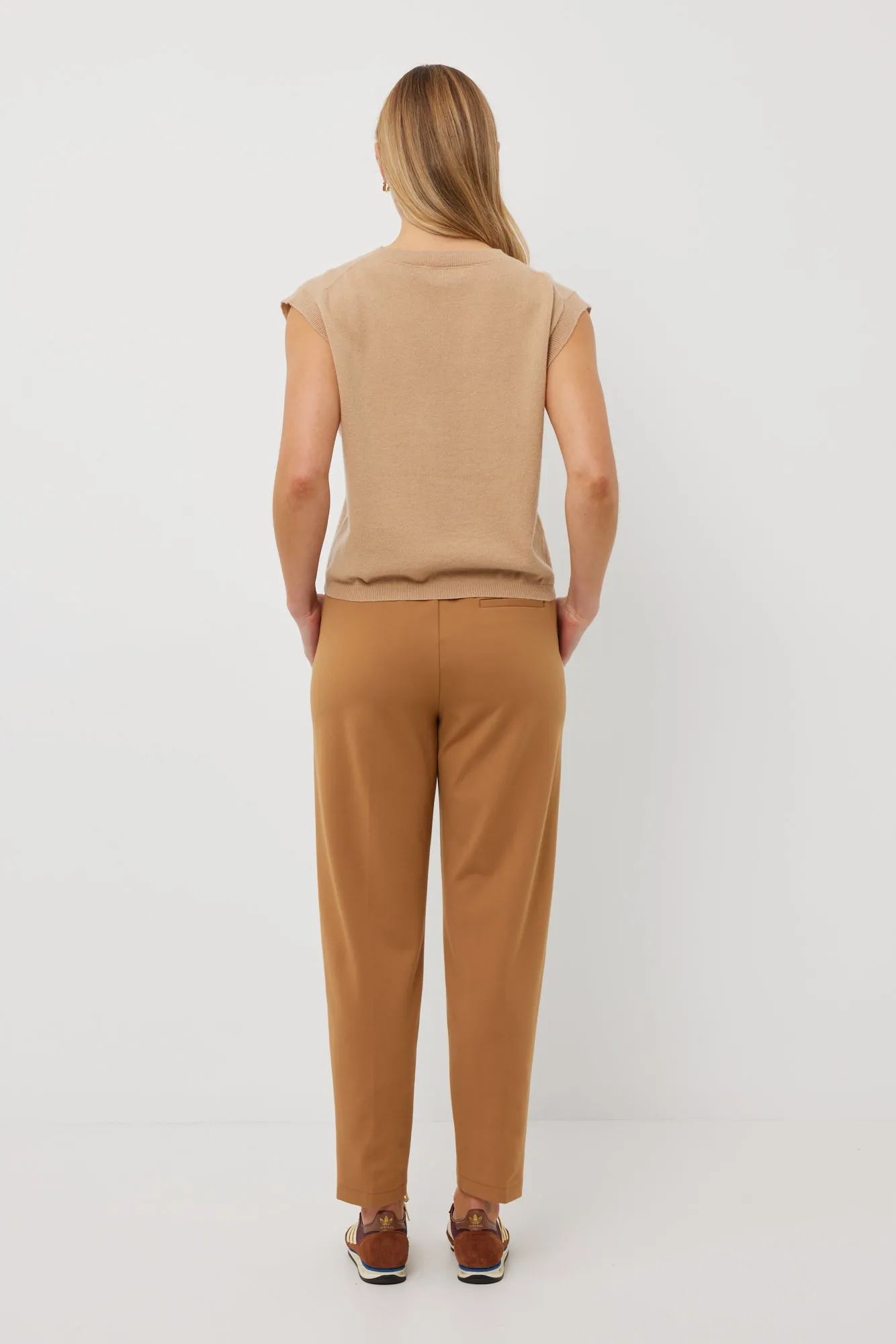 Bobbie Pants | Caramel/White