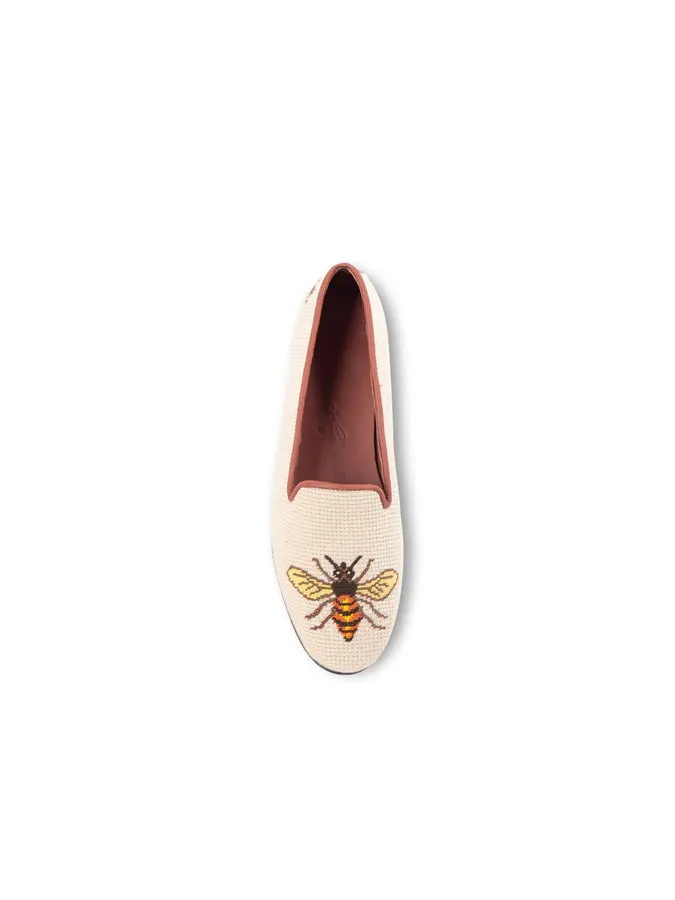 BY PAIGE - NEEDLEPOINT LOAFER IN BEE