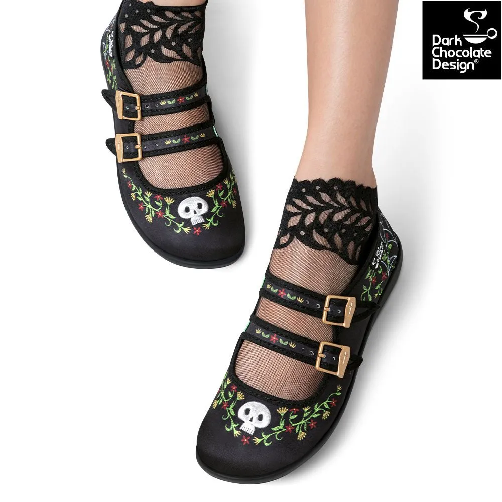 Chocolaticas® STILL LIFE Women's Mary Jane Flat