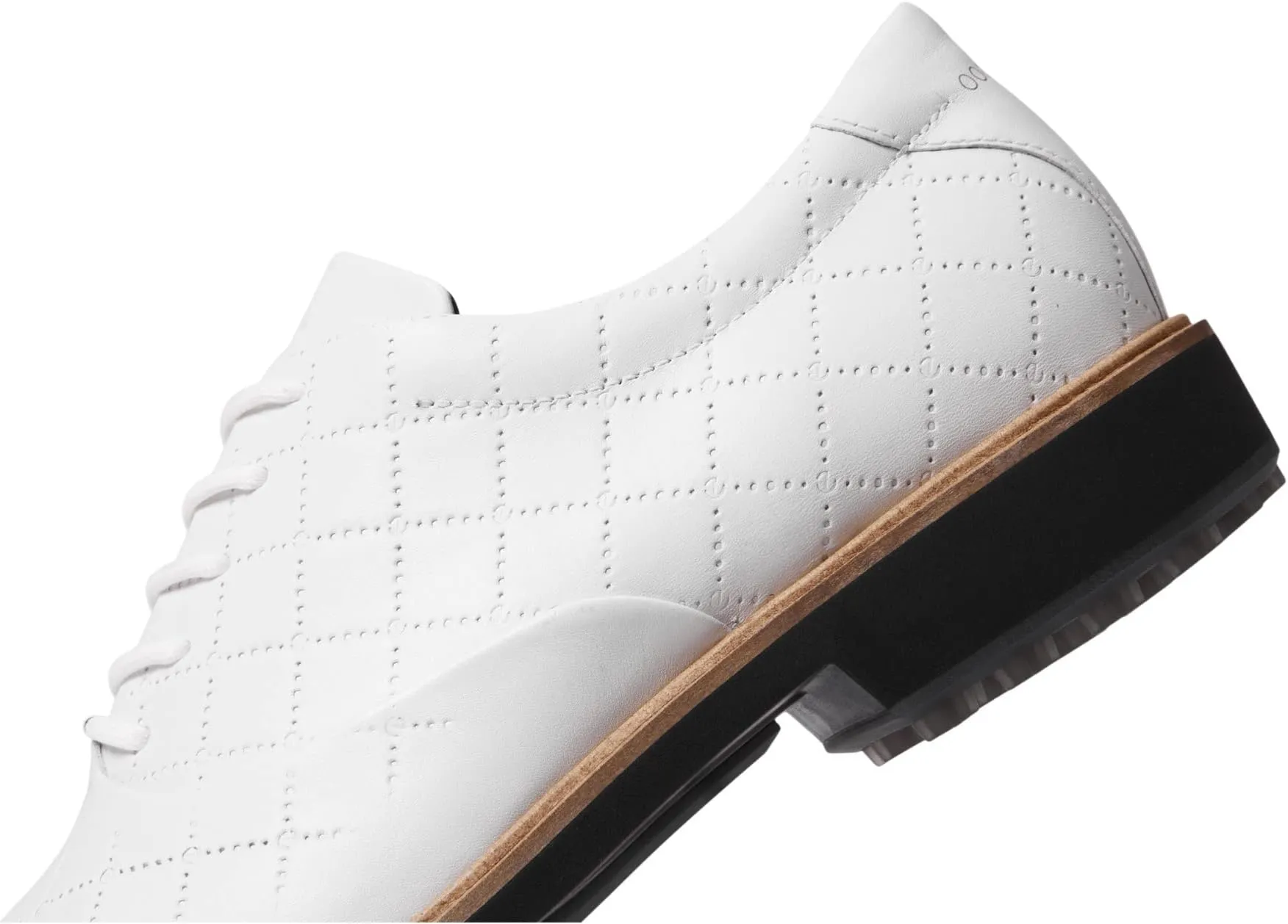 Classic Hybrid Hydromax Golf Shoes ECCO, White Cow Leather