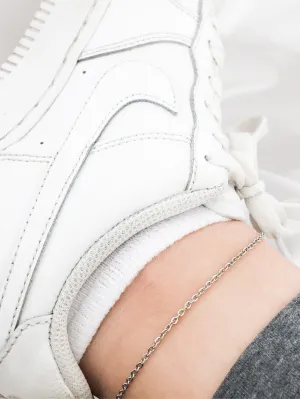 Classic Silver Anklet