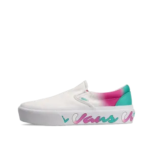 Classic Slip On - (Spring Fade) White/True