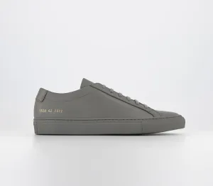 Common Projects Achilles Low Trainers Colbalt Grey