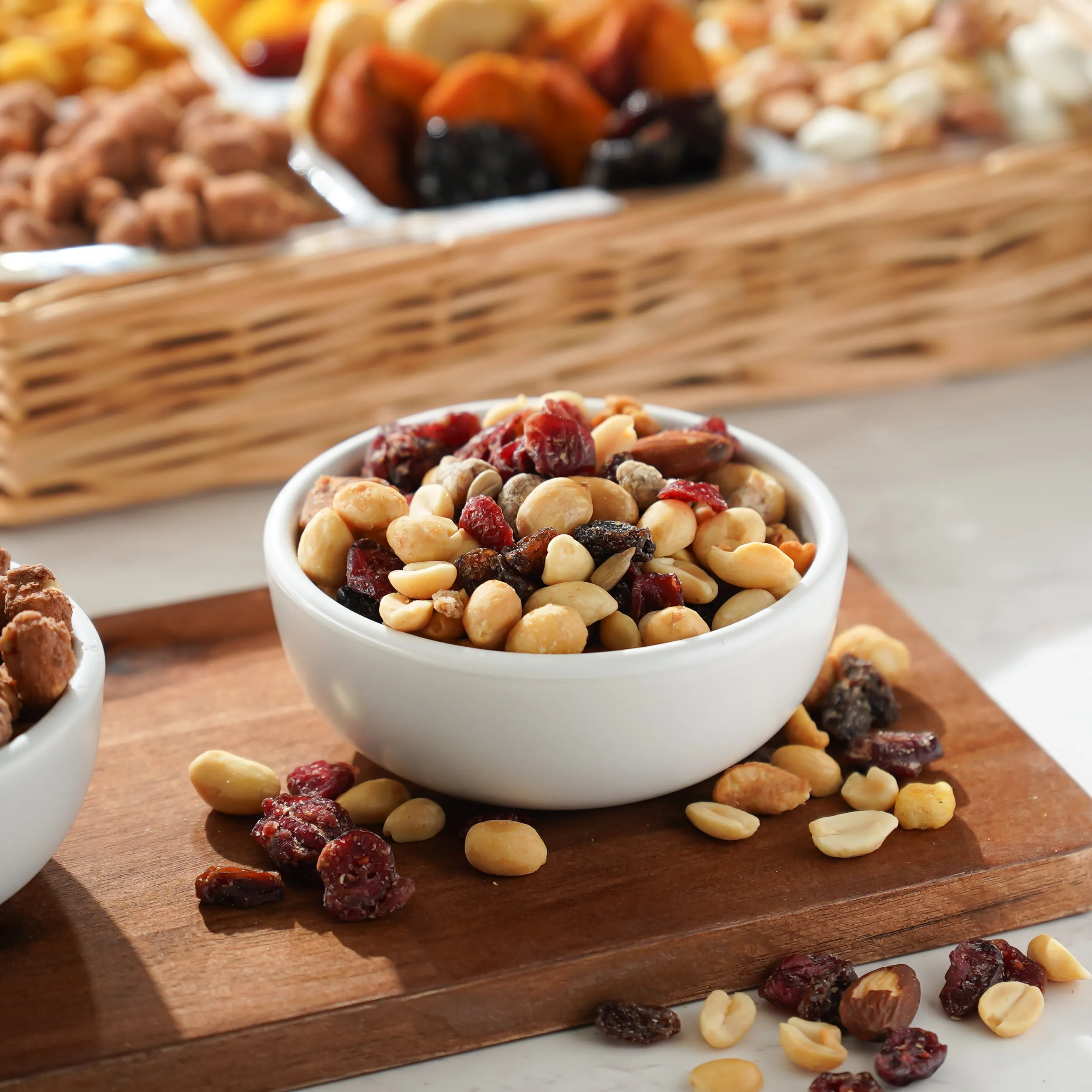 Condolences Hearty Dried Fruit & Nut Tray