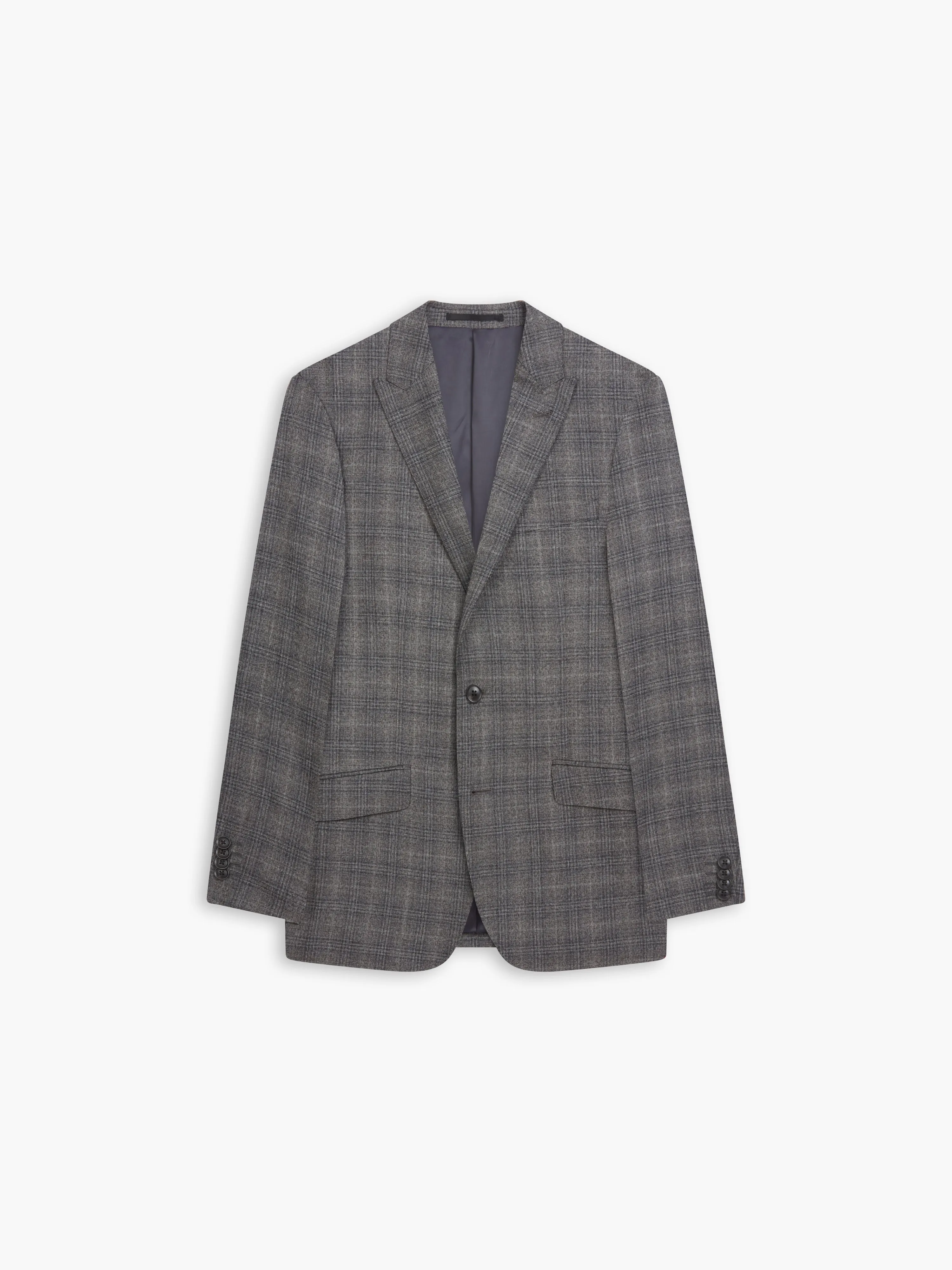 Crossley Infinity Slim Fit Grey Check Jacket