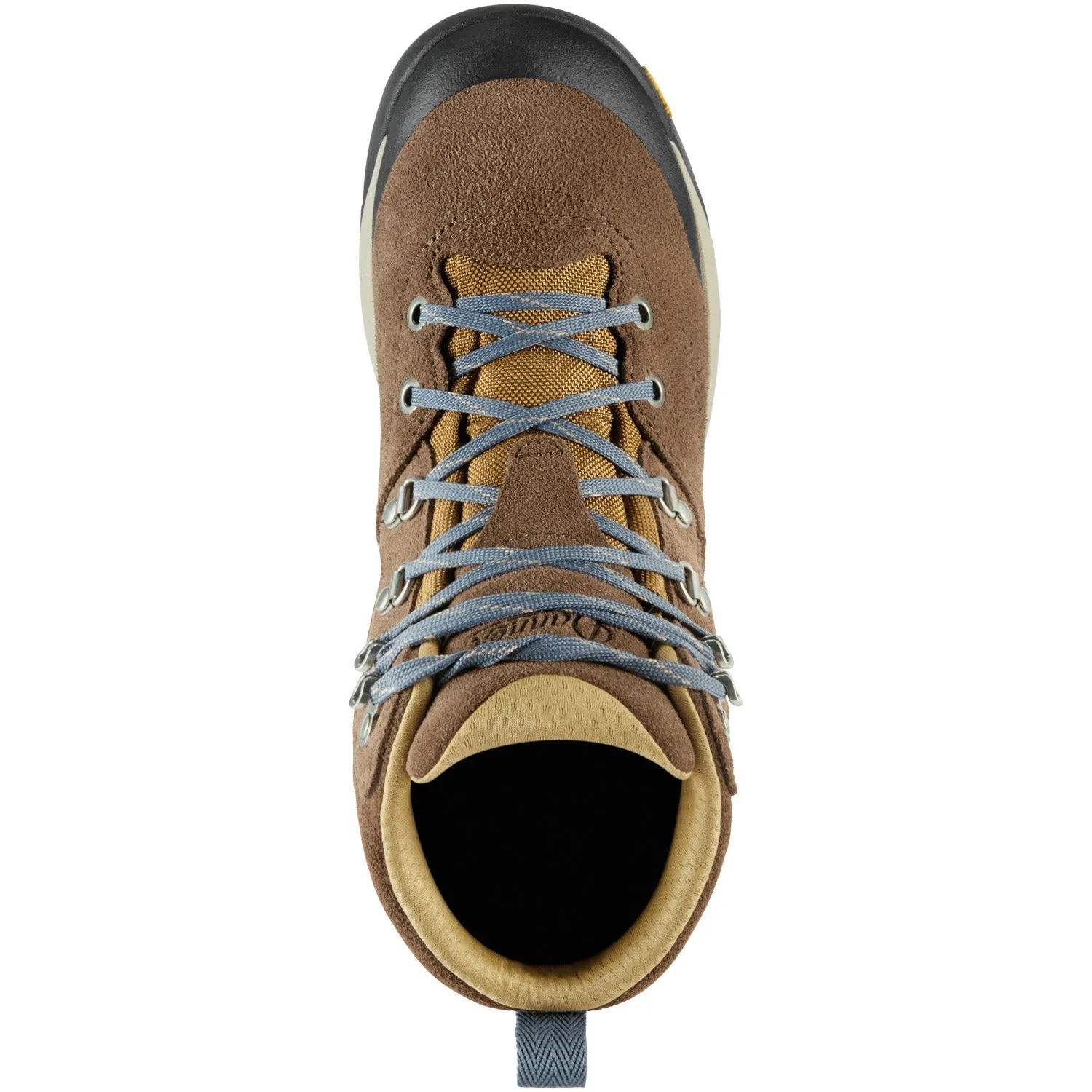 Danner Womens Inquire Mid Pinecone Brown/Prairie Sand Suede Hiking Boots