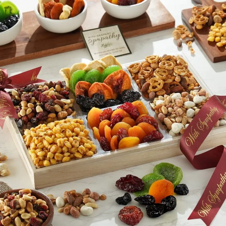 Deluxe Sympathy Bakery & Dried Fruit Duo