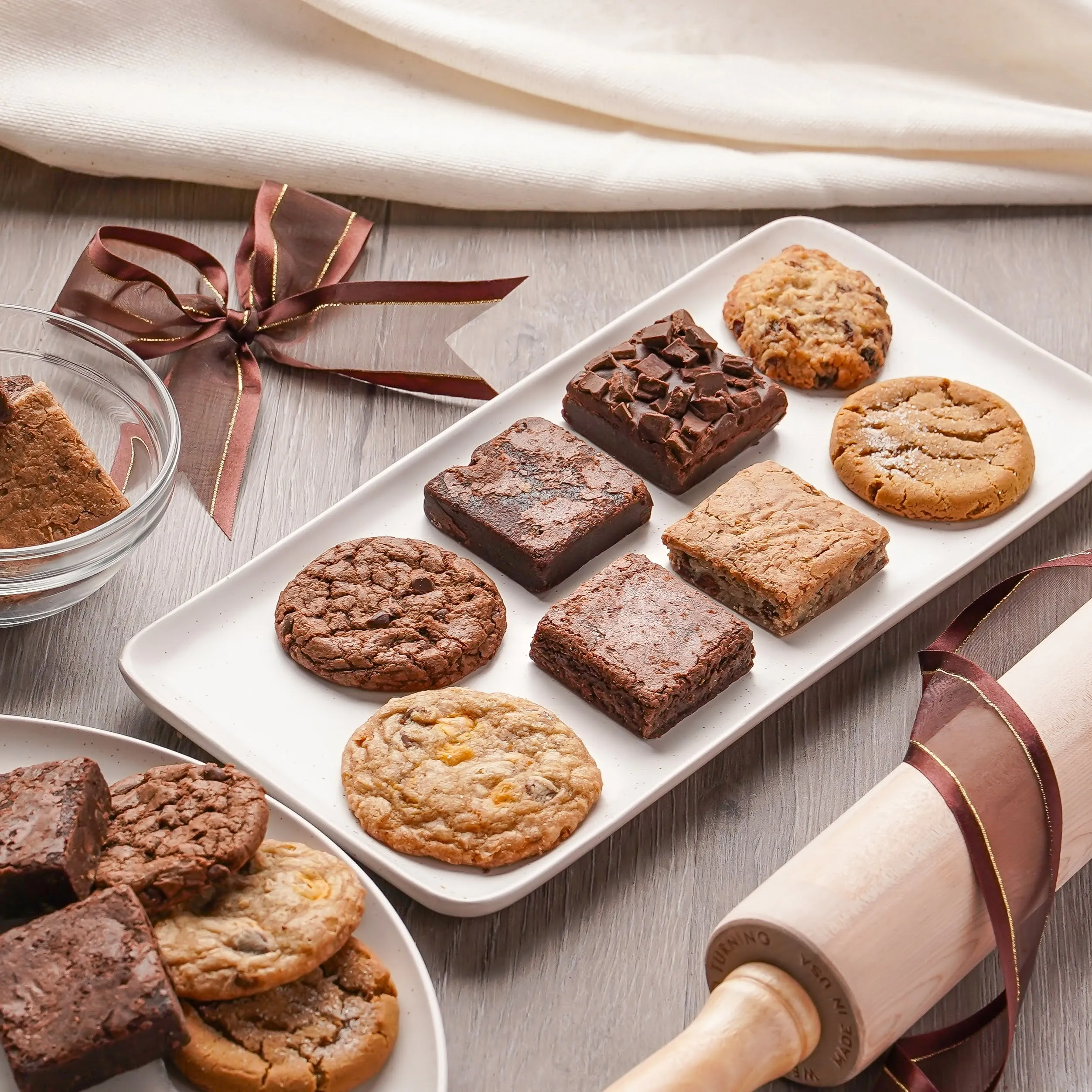 Deluxe Sympathy Bakery & Dried Fruit Duo