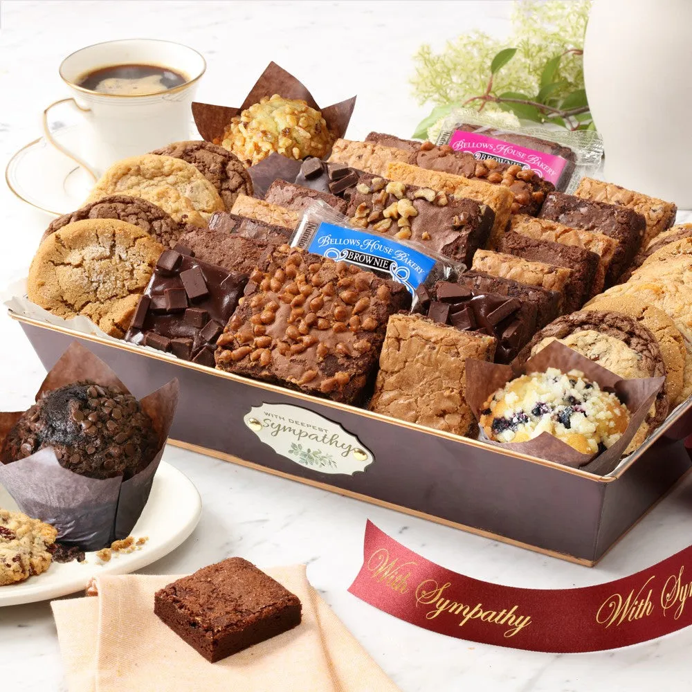 Deluxe Sympathy Bakery & Dried Fruit Duo