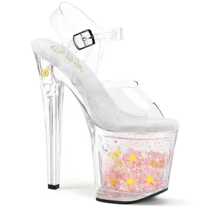 ENCHANT-708AQUA-01 Pleaser 7 Inch Heel Pole Dancing Shoes