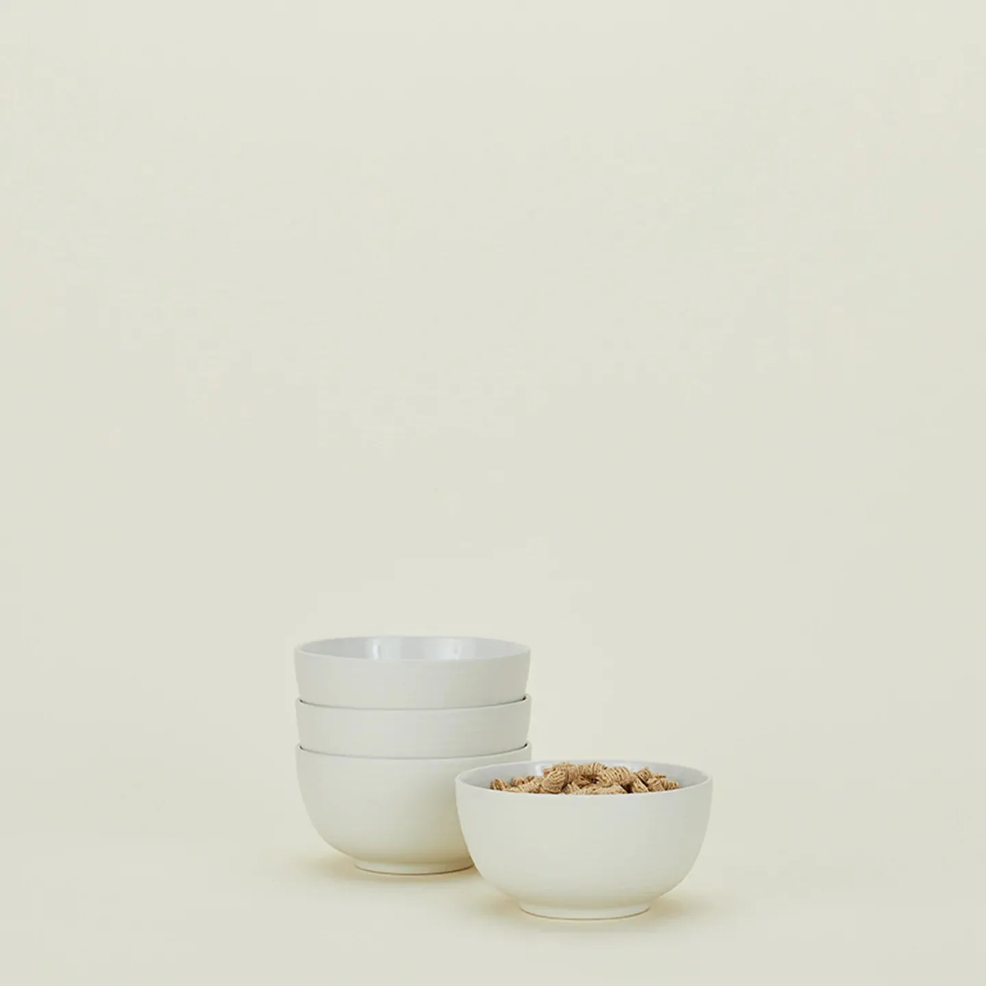 Essential Large Bowl | Set of 4 (Bone)