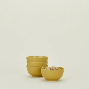 Essential Large Bowl Set of 4 (Mustard)