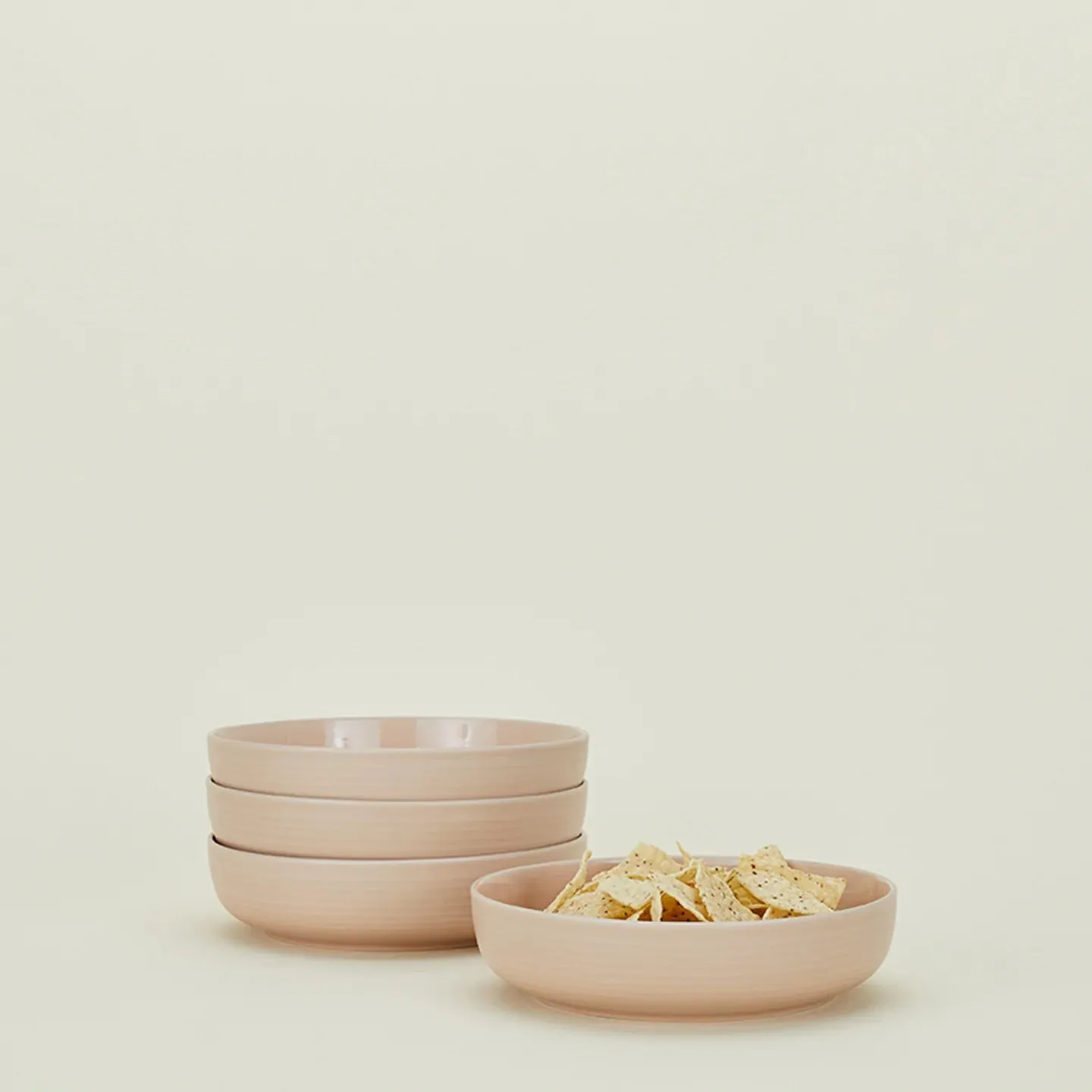Essential Low Bowl Set of 4 (Blush)