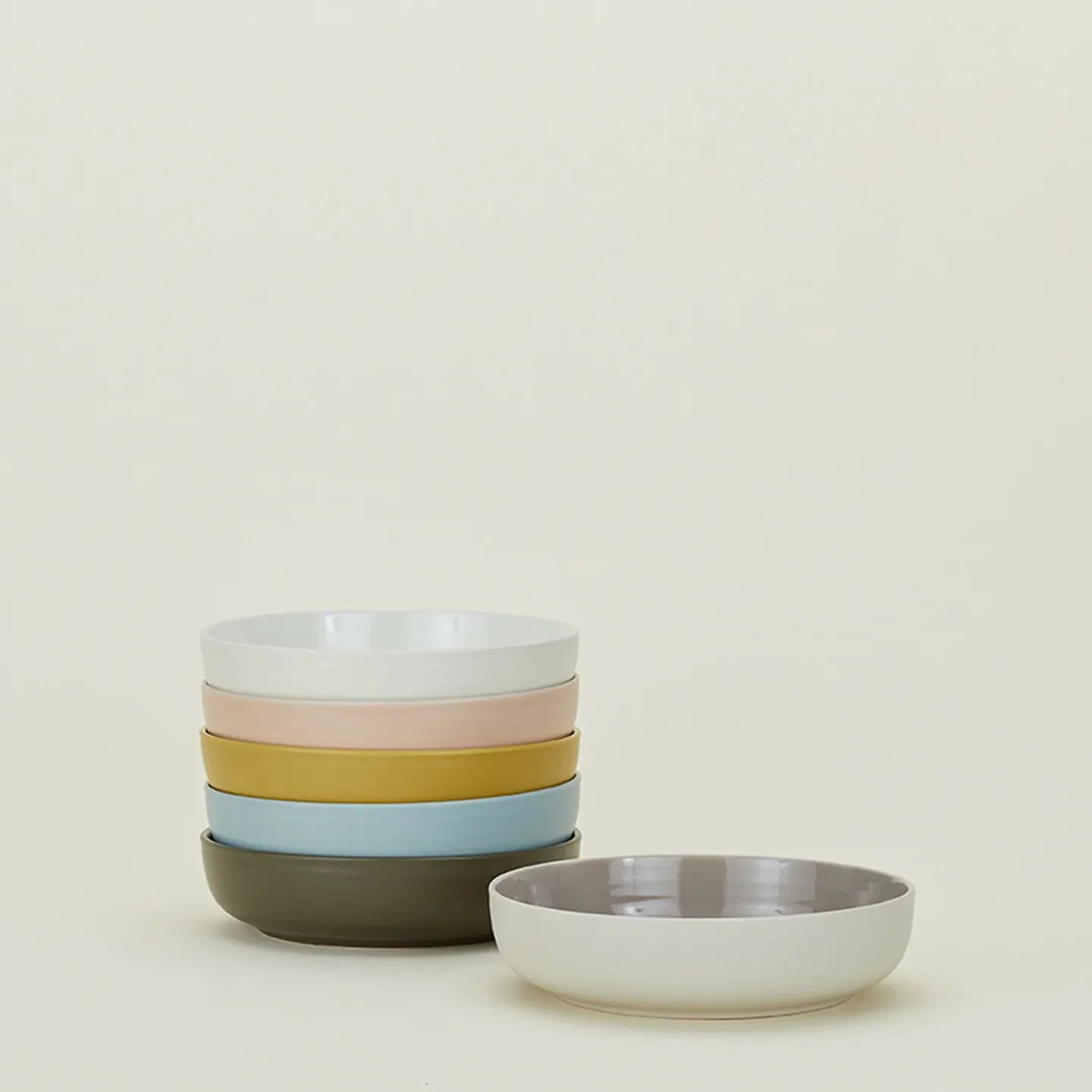 Essential Low Bowl Set of 4 (Blush)