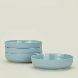 Essential Low Bowl Set of 4 (Sky)