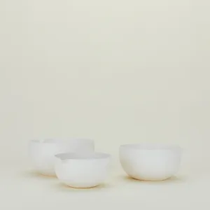 Essential Mixing Bowl | Set of 3 (Ivory)