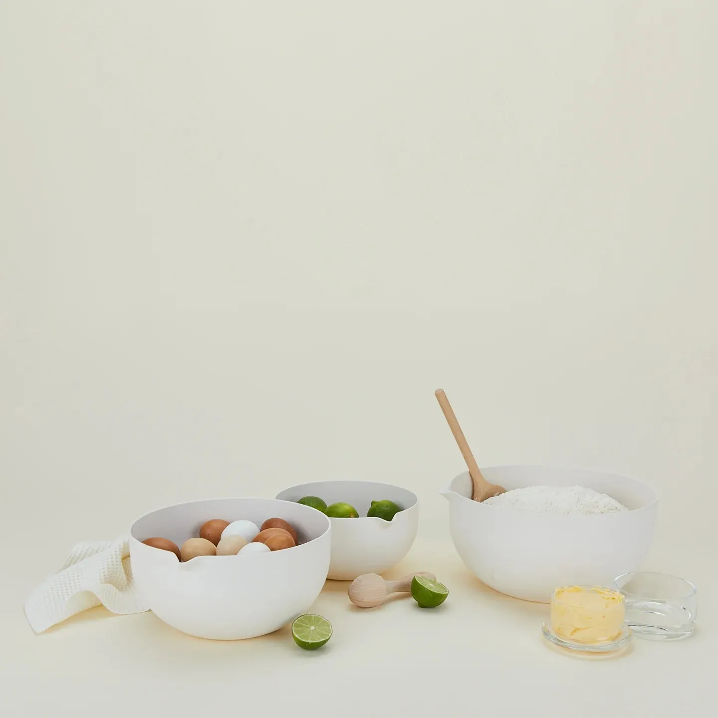 Essential Mixing Bowl | Set of 3 (Ivory)