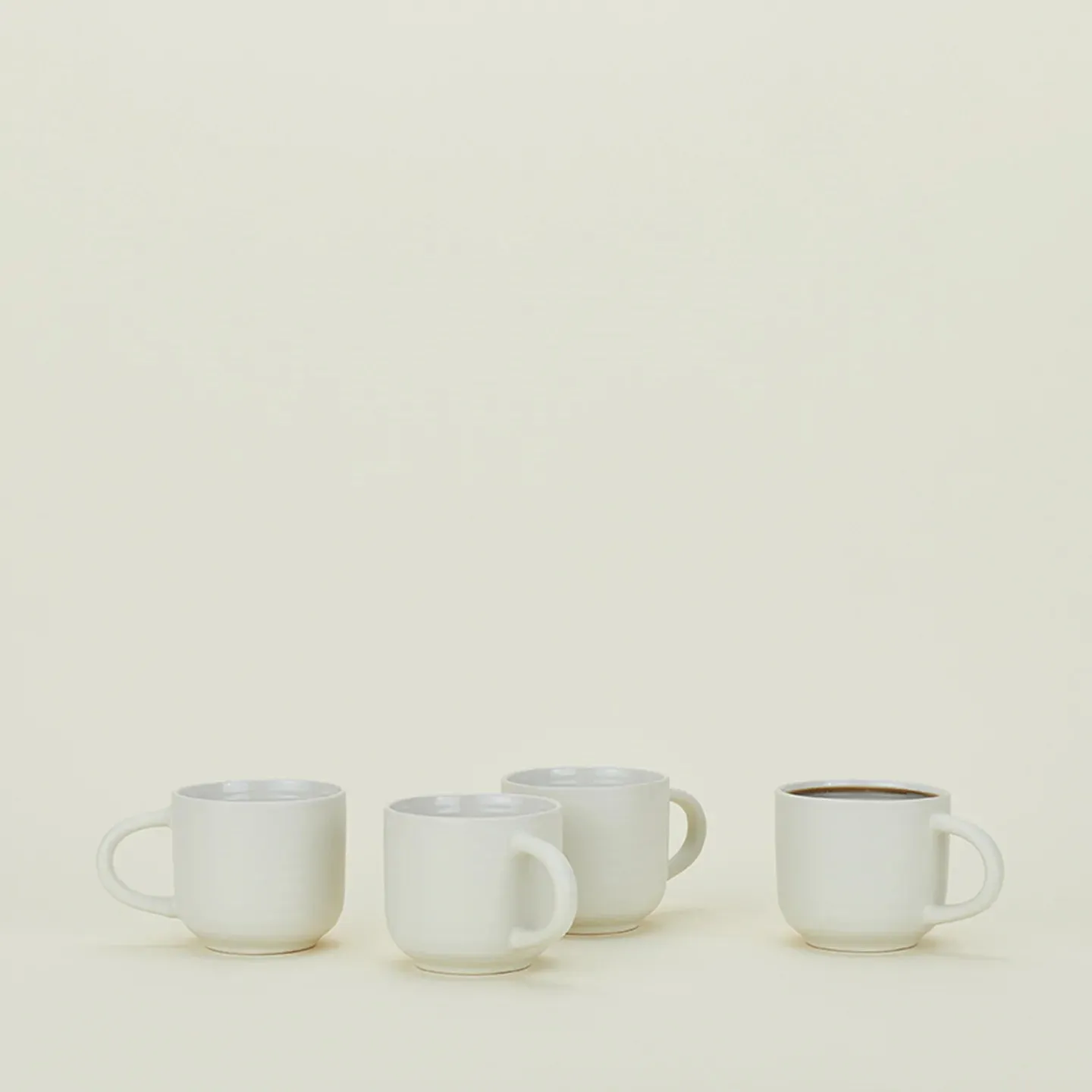 Essential Mug Set of 4 (Bone)