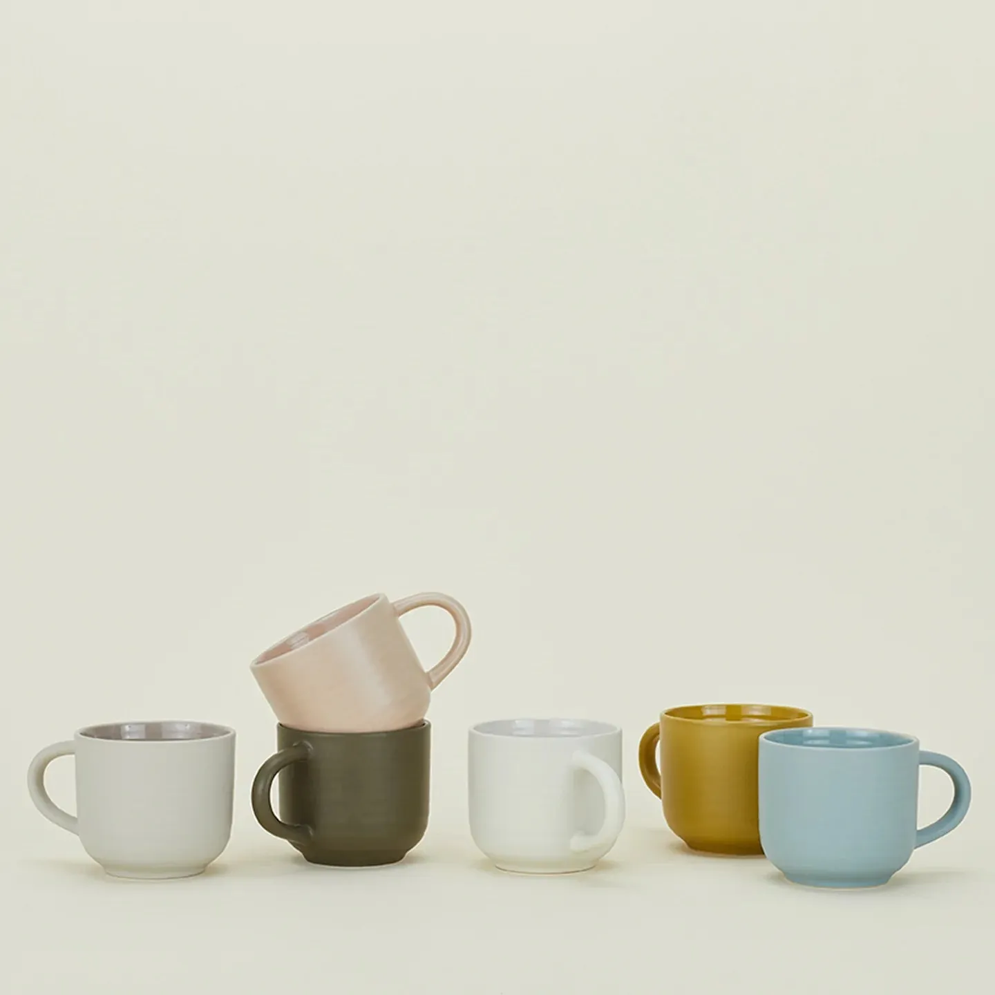 Essential Mug Set of 4 (Olive)