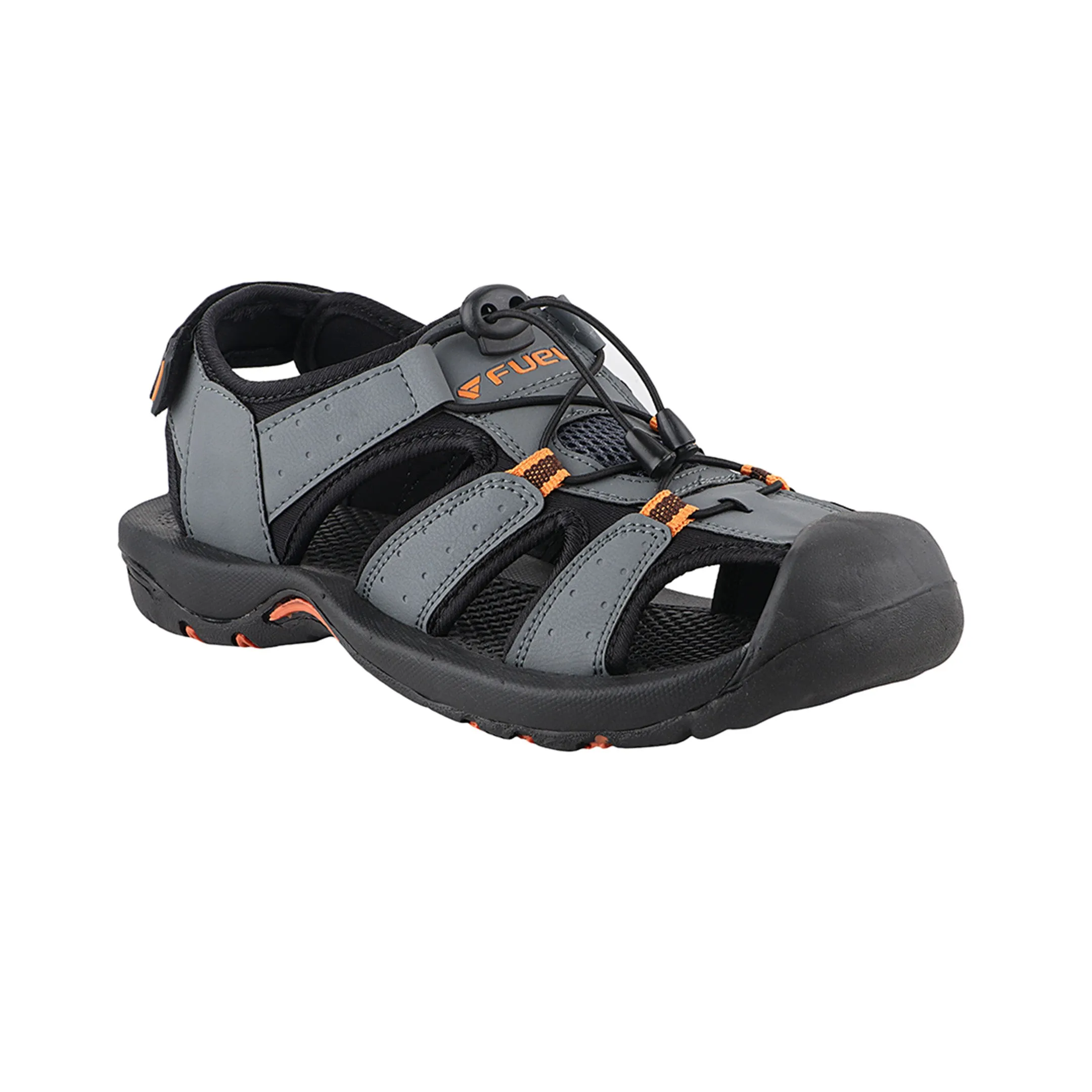 Fuel Soldier-02 Fisherman Sandals for Men(Grey)