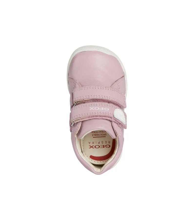 Geox Infant Girls Flexible Nappa Leather Rose Shoe Macchia - B164PA