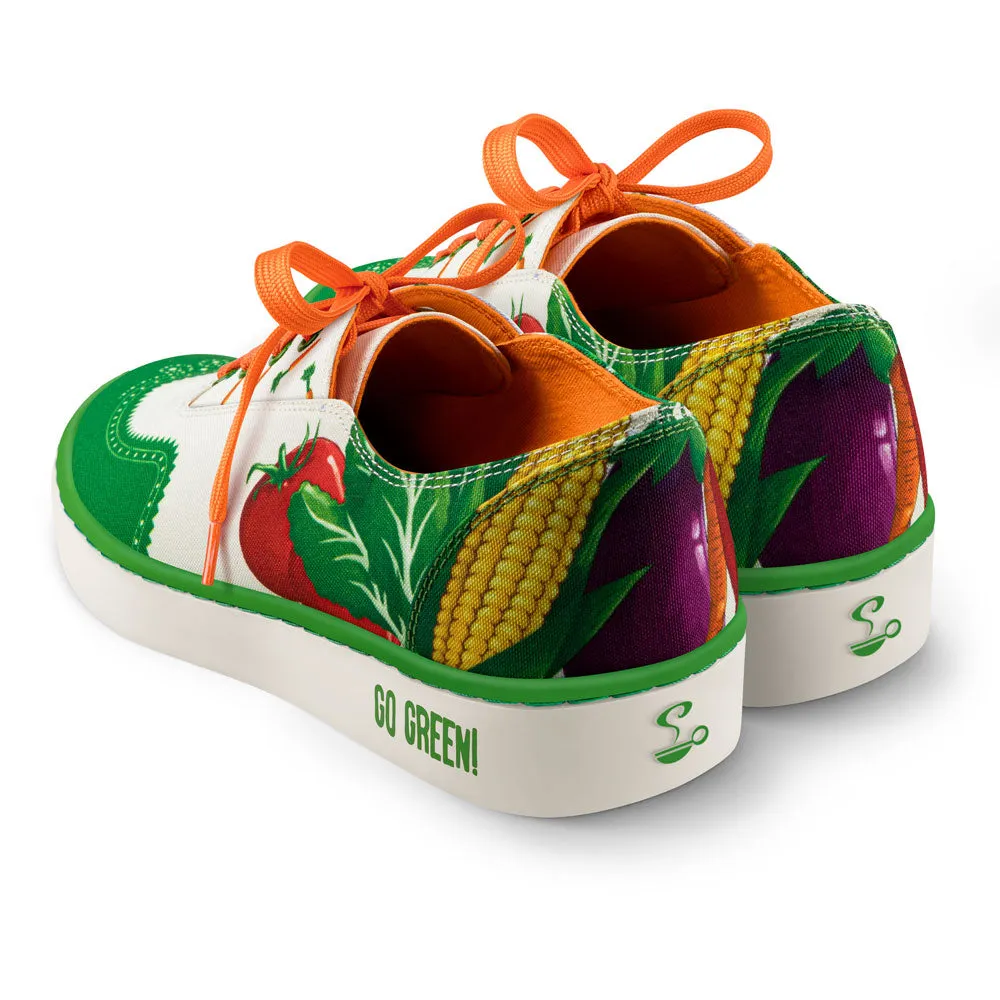 Go Green Casual Sneaker from Hot Chocolate Design