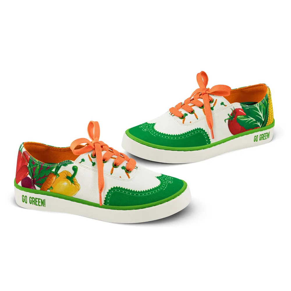 Go Green Casual Sneaker from Hot Chocolate Design