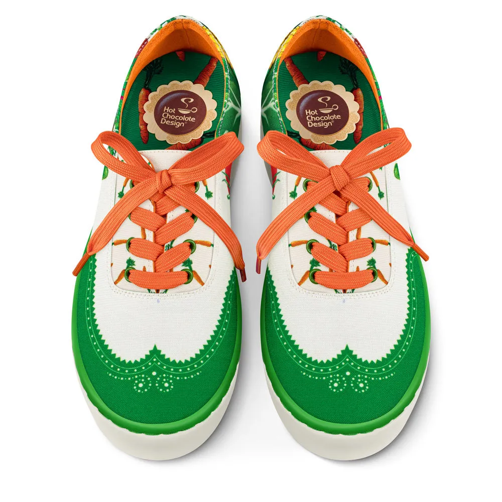 Go Green Casual Sneaker from Hot Chocolate Design