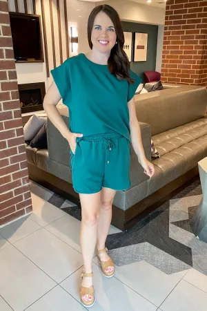 Green Vibes Only Forest Shorts