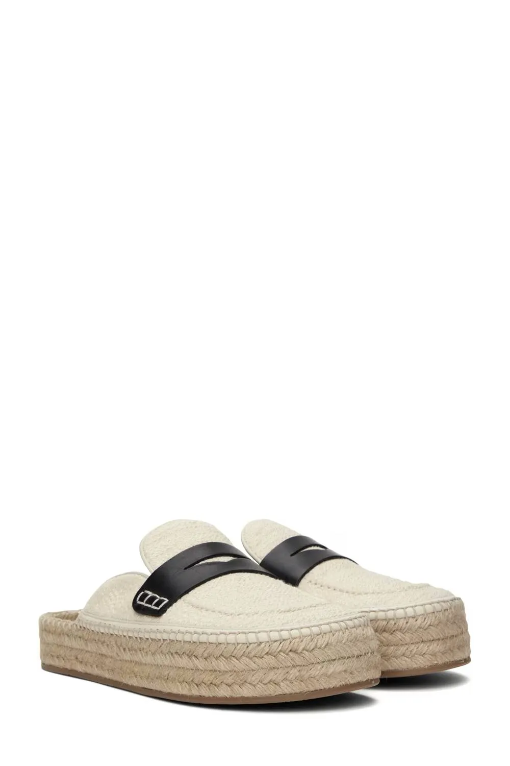 JW Anderson Loafers Mules Rafia