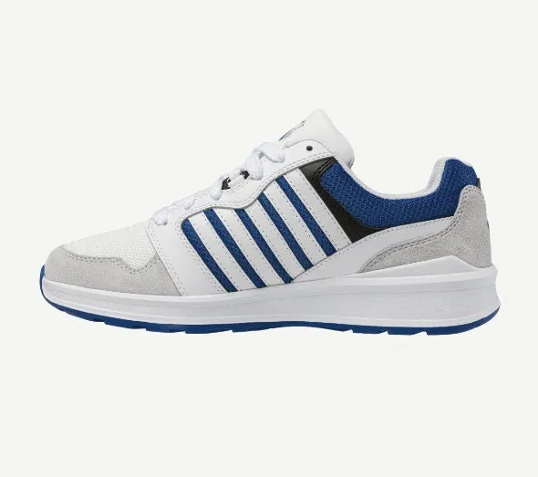 K-Swiss Rival Trainer - White/ Classic Blue/ Lunar Rock