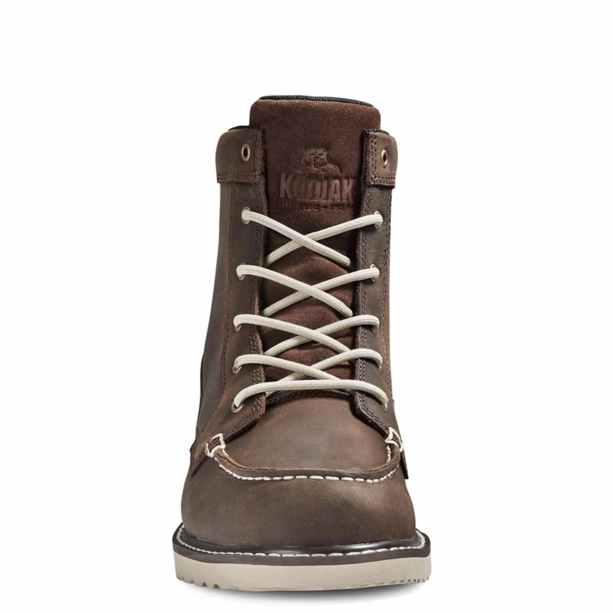 Kodiak Women's Whitton 6" Soft Toe Safety Work Boots, Slip-Resistant, Eco-Friendly with Recycled Lining & ComfortZone® Footbed, Durable | Sizes 5-11