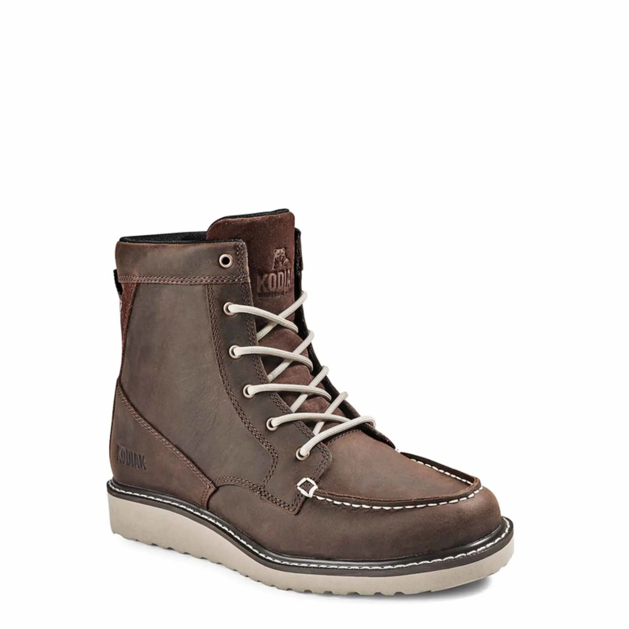 Kodiak Women's Whitton 6" Soft Toe Safety Work Boots, Slip-Resistant, Eco-Friendly with Recycled Lining & ComfortZone® Footbed, Durable | Sizes 5-11