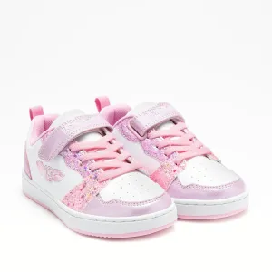 LELLI KELLY AMALIA Pink and White SCARPA
