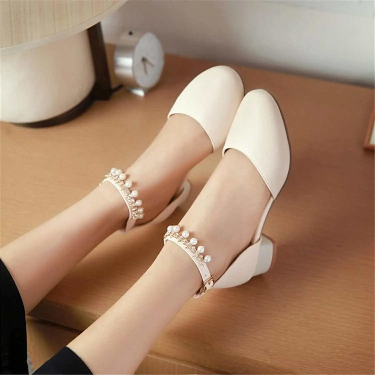 Little Girls Dress Up Shoes Low Heel Princess Hook and Loop Dress Shoes Pary Wedding Prom Shoes for Toddler